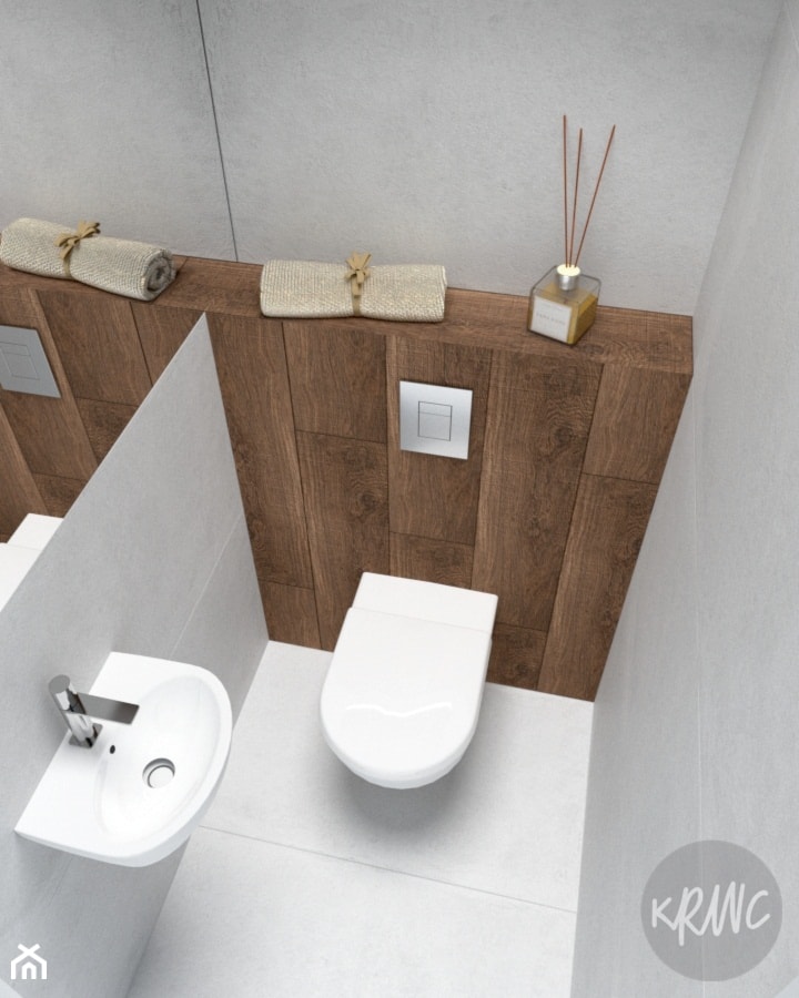 Łazienka i wc w stylu nowoczesnym - Łazienka, styl nowoczesny - zdjęcie od KRWC Design