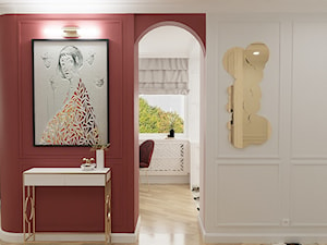 Marsala - nowoczesne mieszkanie z nutą klasyki - Wejherowo - Hol / przedpokój, styl nowoczesny - zdjęcie od Slow Studio