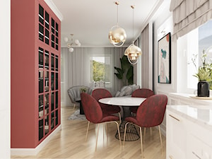 Marsala - nowoczesne mieszkanie z nutą klasyki - Wejherowo - Jadalnia, styl nowoczesny - zdjęcie od Slow Studio