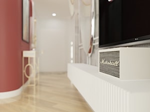 Marsala - nowoczesne mieszkanie z nutą klasyki - Wejherowo - Salon, styl nowoczesny - zdjęcie od Slow Studio