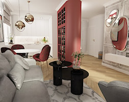 Marsala - nowoczesne mieszkanie z nutą klasyki - Wejherowo - Salon, styl nowoczesny - zdjęcie od Slow Studio - Homebook