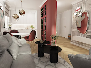 Marsala - nowoczesne mieszkanie z nutą klasyki - Wejherowo