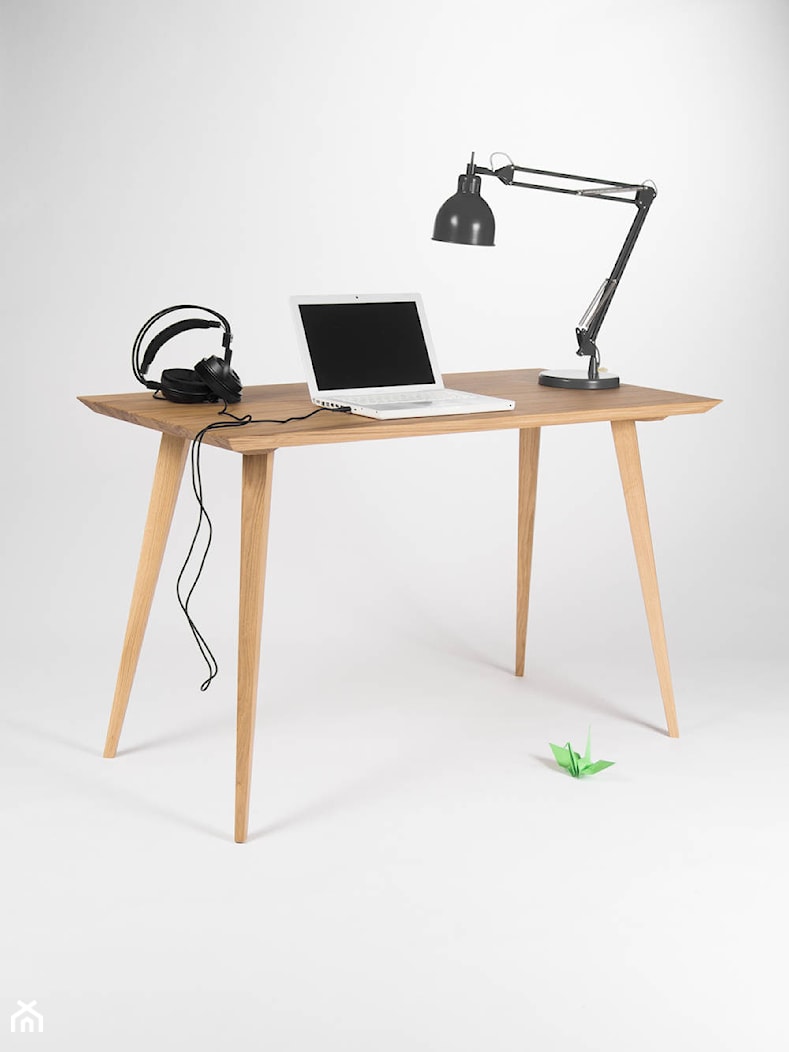 Biurko, stół, blat roboczy, styl skandynawski, 120x60 cm - zdjęcie od Mo Woodwork - Homebook