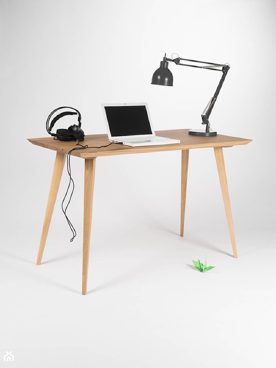 Biurko, stół, blat roboczy, styl skandynawski, 120x60 cm - zdjęcie od Mo Woodwork