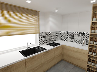 BLACK&WHITE • patchwork w kuchni.