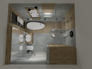 RUSTIC II • projekt łazienki.