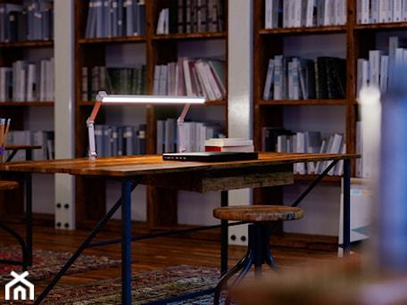 Aranżacje wnętrz - Wnętrza publiczne: Biblioteka z oświetleniem LED - Wnętrza publiczne, styl nowoczesny - Lumines Lighting. Przeglądaj, dodawaj i zapisuj najlepsze zdjęcia, pomysły i inspiracje designerskie. W bazie mamy już prawie milion fotografii!
