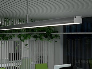 Nowoczesne biuro z oświetleniem - zdjęcie od Lumines Lighting