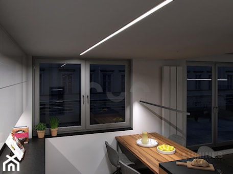 Aranżacje wnętrz - Kuchnia: Otwarta kuchnia z oświetleniem LED - Lumines Lighting. Przeglądaj, dodawaj i zapisuj najlepsze zdjęcia, pomysły i inspiracje designerskie. W bazie mamy już prawie milion fotografii!