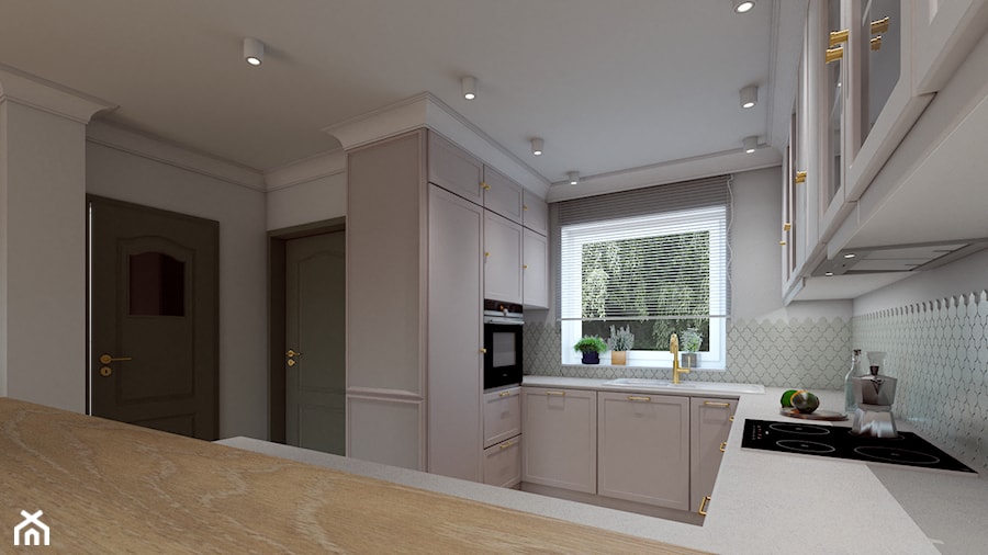 Kuchnia / Salon - klasyczne wnętrze - zdjęcie od NIÑAS New Interior Architecture Studio