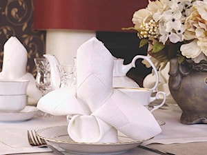 Serwetki lniane białe - zdjęcie od Szykowny Dom