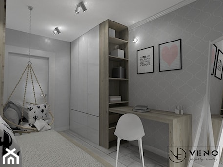 Aranżacje wnętrz - Pokój dziecka: APARTAMENT INPRO W GDYNI - VENO Studio Projektowania Wnętrz. Przeglądaj, dodawaj i zapisuj najlepsze zdjęcia, pomysły i inspiracje designerskie. W bazie mamy już prawie milion fotografii!