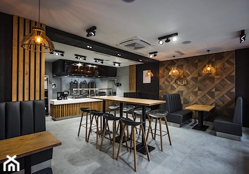 Restauracja Kebab Center w Bydgoszczy - zdjęcie od VENO Studio Projektowania Wnętrz