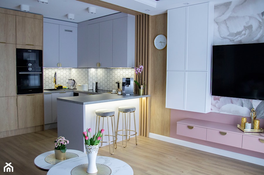 Mieszkanie z nutą glamour - zdjęcie od VENO Studio Projektowania Wnętrz
