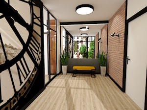 Klatka schodowa styl loft - Wnętrza publiczne, styl industrialny - zdjęcie od Mega Design Agnieszka John