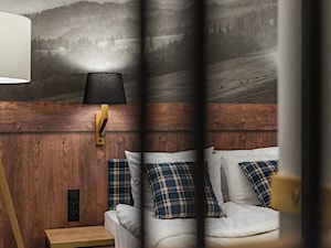 Fotografia hotelowa - Hotel Szczawnica Park **** - Mała czarna sypialnia, styl nowoczesny - zdjęcie od Andrzej Gruszka ArchitektKadru.pl