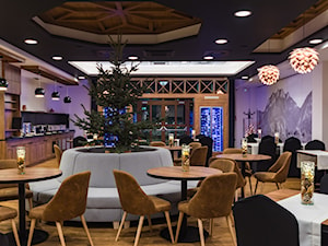 Fotografia restauracji, lobby baru i kawiarni - Hotel Szczawnica Park **** - Wnętrza publiczne, styl nowoczesny - zdjęcie od Andrzej Gruszka ArchitektKadru.pl