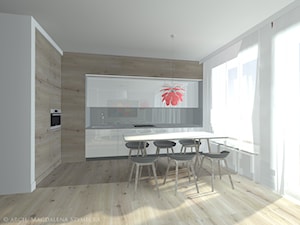 Mieszkanie w stylu skandynawskim - Kuchnia, styl skandynawski - zdjęcie od ACREATIVA Architektura wnętrz