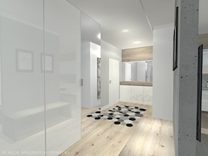 Mieszkanie w stylu skandynawskim - Hol / przedpokój, styl minimalistyczny - zdjęcie od ACREATIVA Architektura wnętrz