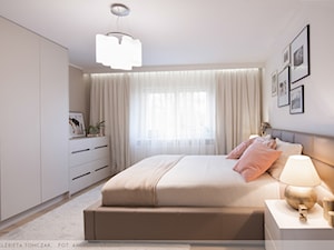 Pomysł na małe i funkcjonalne wnętrze - Sypialnia - zdjęcie od eldevision