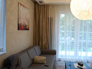 Małe mieszkanko w męskim stylu - Salon, styl minimalistyczny - zdjęcie od eldevision