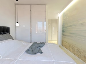 Leśne zacisze - Sypialnia, styl industrialny - zdjęcie od Projektowanie wnętrz Karolina Rożek