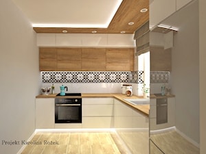 Nowocześnie i z pomysłem - Kuchnia, styl nowoczesny - zdjęcie od Projektowanie wnętrz Karolina Rożek