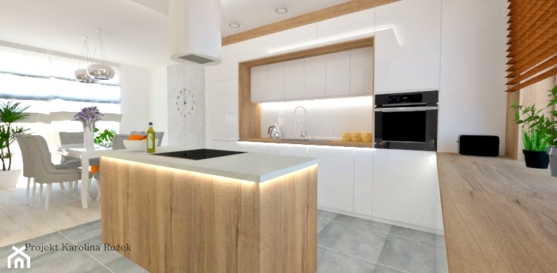 Stylowy minimalizm - Kuchnia, styl minimalistyczny - zdjęcie od Projektowanie wnętrz Karolina Rożek