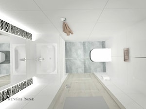 Stylowy minimalizm - Łazienka, styl minimalistyczny - zdjęcie od Projektowanie wnętrz Karolina Rożek