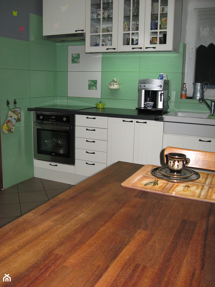 kuchnia-widok od salonu - zdjęcie od Joanna Machnowska