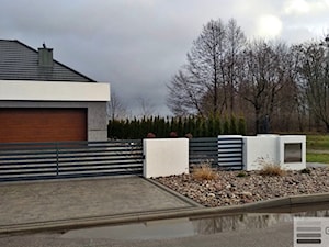 Ogrodzenia płoty kute - Ogród, styl nowoczesny - zdjęcie od Graupanel - bramy, ogrodzenia i automatyka