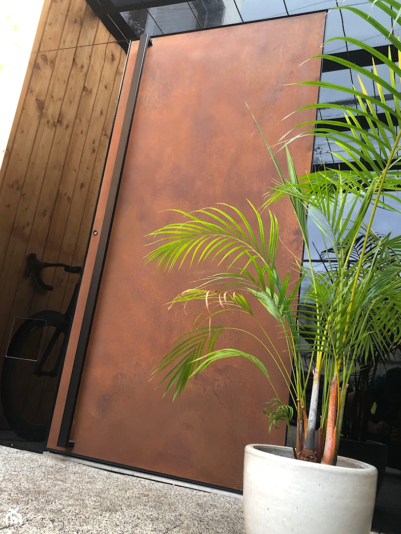 Drzwi corten - zdjęcie od exclusvie doors - drzwi zewnętrzne aluminiowe - Homebook