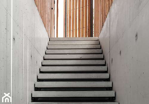 Bardzo nowoczesny dom - Schody, styl minimalistyczny - zdjęcie od Studio de.materia