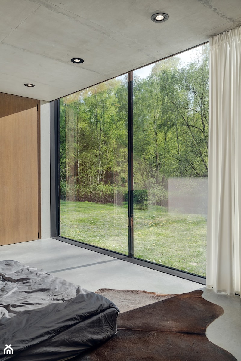Bardzo nowoczesny dom - Sypialnia, styl minimalistyczny - zdjęcie od Studio de.materia