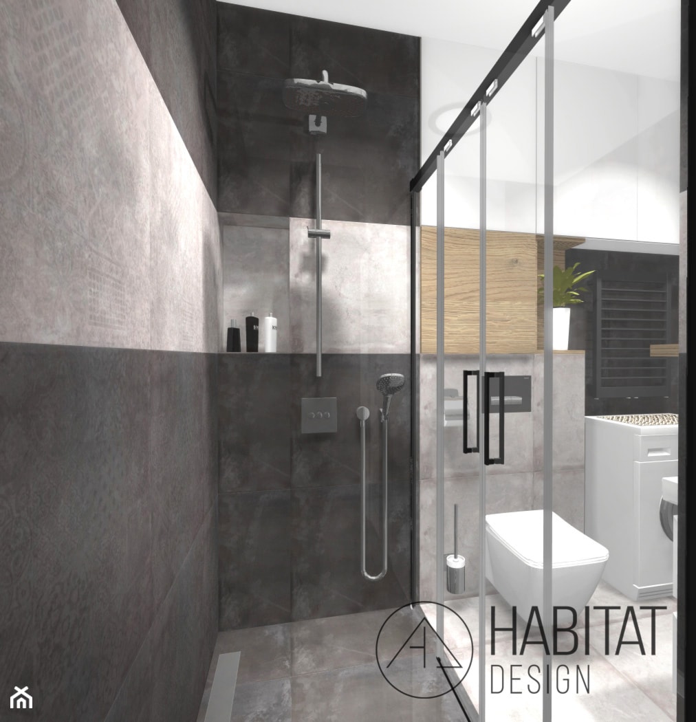 Pianissimo / Projekt łazienki - zdjęcie od HABITAT DESIGN Magdalena Ślusarczyk - Homebook