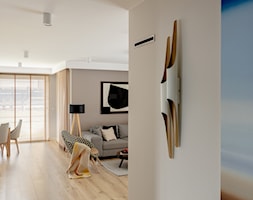 Dom jednorodzinny 160m2 - Salon, styl nowoczesny - zdjęcie od paulaselerowicz.pl - Homebook