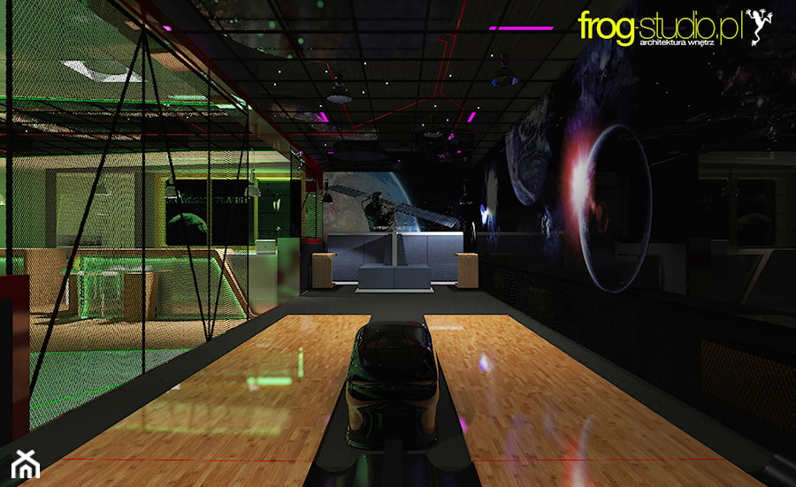 w_03_bowling_planet - Wnętrza publiczne, styl nowoczesny - zdjęcie od frog:studio