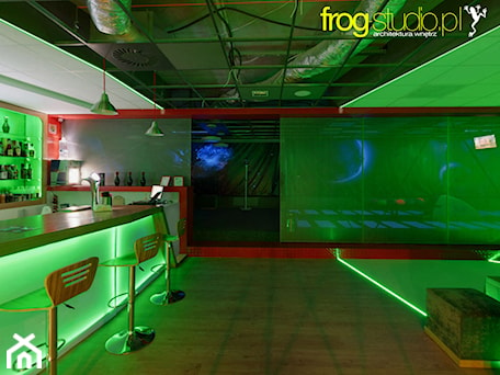 Aranżacje wnętrz - Wnętrza publiczne: w_03_bowling_planet - Wnętrza publiczne, styl nowoczesny - frog:studio. Przeglądaj, dodawaj i zapisuj najlepsze zdjęcia, pomysły i inspiracje designerskie. W bazie mamy już prawie milion fotografii!