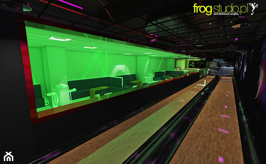 w_03_bowling_planet - Wnętrza publiczne, styl nowoczesny - zdjęcie od frog:studio