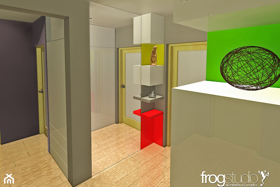 w_05_hall - Hol / przedpokój, styl nowoczesny - zdjęcie od frog:studio