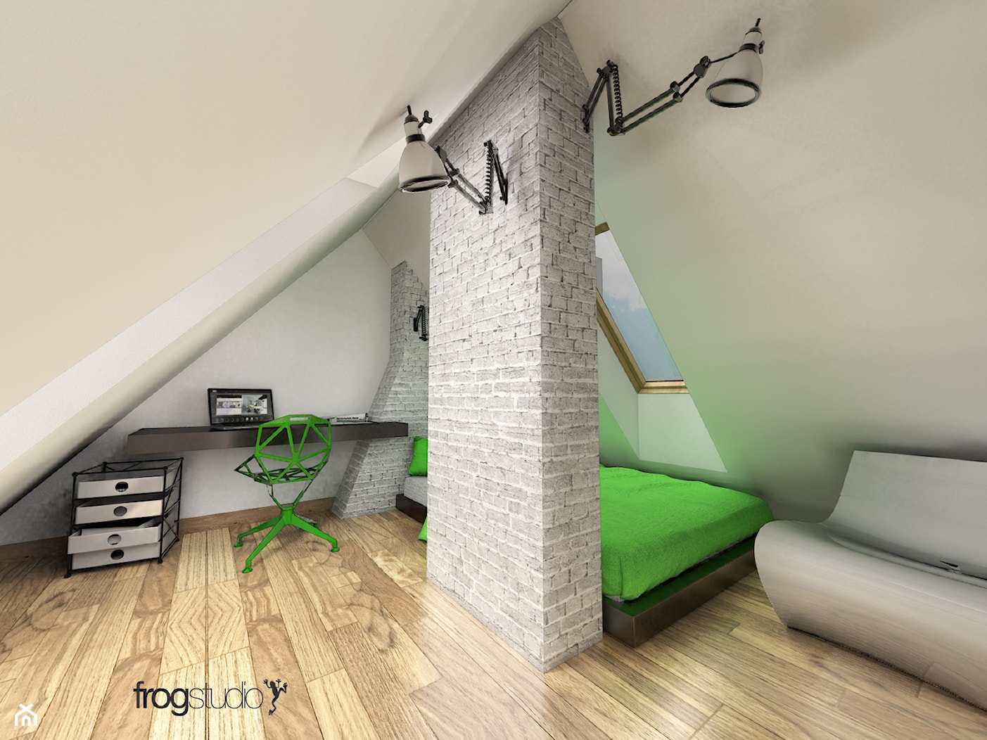 adaptacja strychu - zdjęcie od frog:studio - Homebook