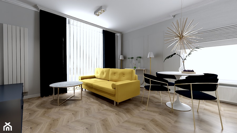 Apartament do wynajęcia - Salon, styl nowoczesny - zdjęcie od AS studio