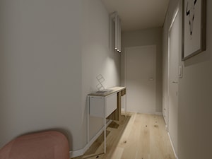 Apartament z antresolą - Hol / przedpokój, styl nowoczesny - zdjęcie od AS studio