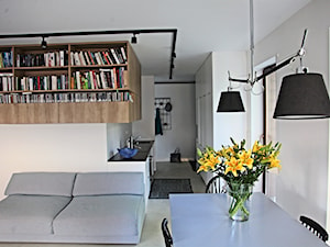 Mieszkanie dla 4 osobowej rodziny - Salon, styl nowoczesny - zdjęcie od Strukturadizajn