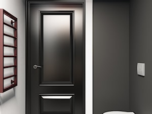 Łazienka w kolorach bieli i czerni - zdjęcie od igloo studio