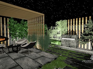Ogród nowoczesny, bez trawnika - Ogród, styl nowoczesny - zdjęcie od ZIELONY BARDZO