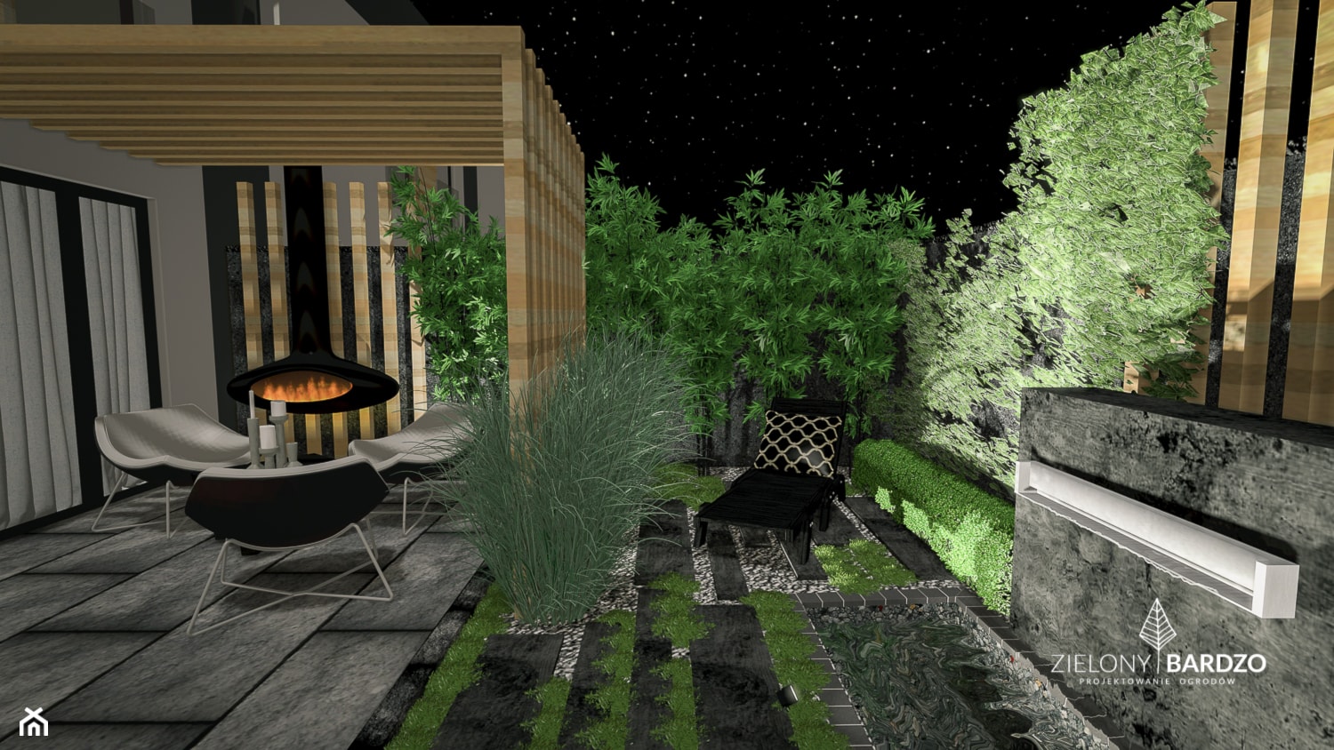Ogród nowoczesny, bez trawnika - Ogród, styl nowoczesny - zdjęcie od ZIELONY BARDZO - Homebook