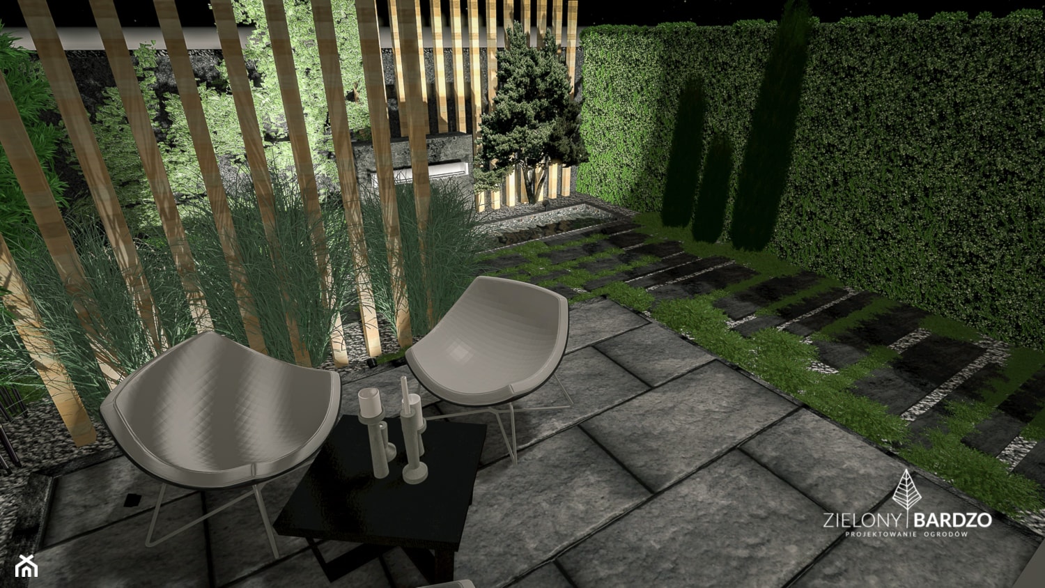 Ogród nowoczesny, bez trawnika - Ogród, styl nowoczesny - zdjęcie od ZIELONY BARDZO - Homebook