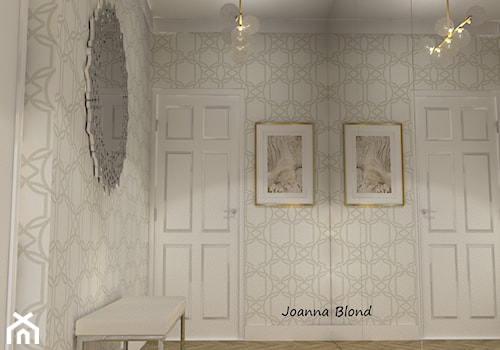 Luksusowa garderoba w odbiciu lustrzanym - zdjęcie od Studio Projektowe Joanna Blond