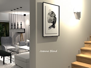 Urocze połączenie kolorów i drewna - zdjęcie od Studio Projektowe Joanna Blond